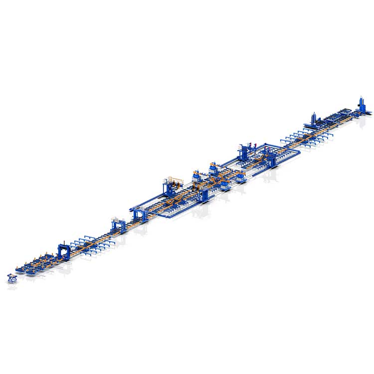 Co dělá svařovací linku skříňovým paprskem zásadní pro vysoce účinnou výrobu oceli?